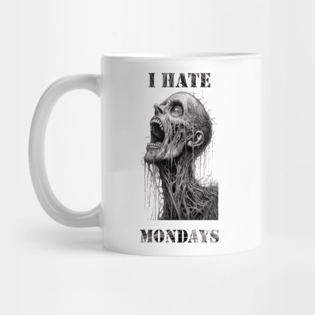 Monday Blues:  I Hate Mondays by TooplesArt
